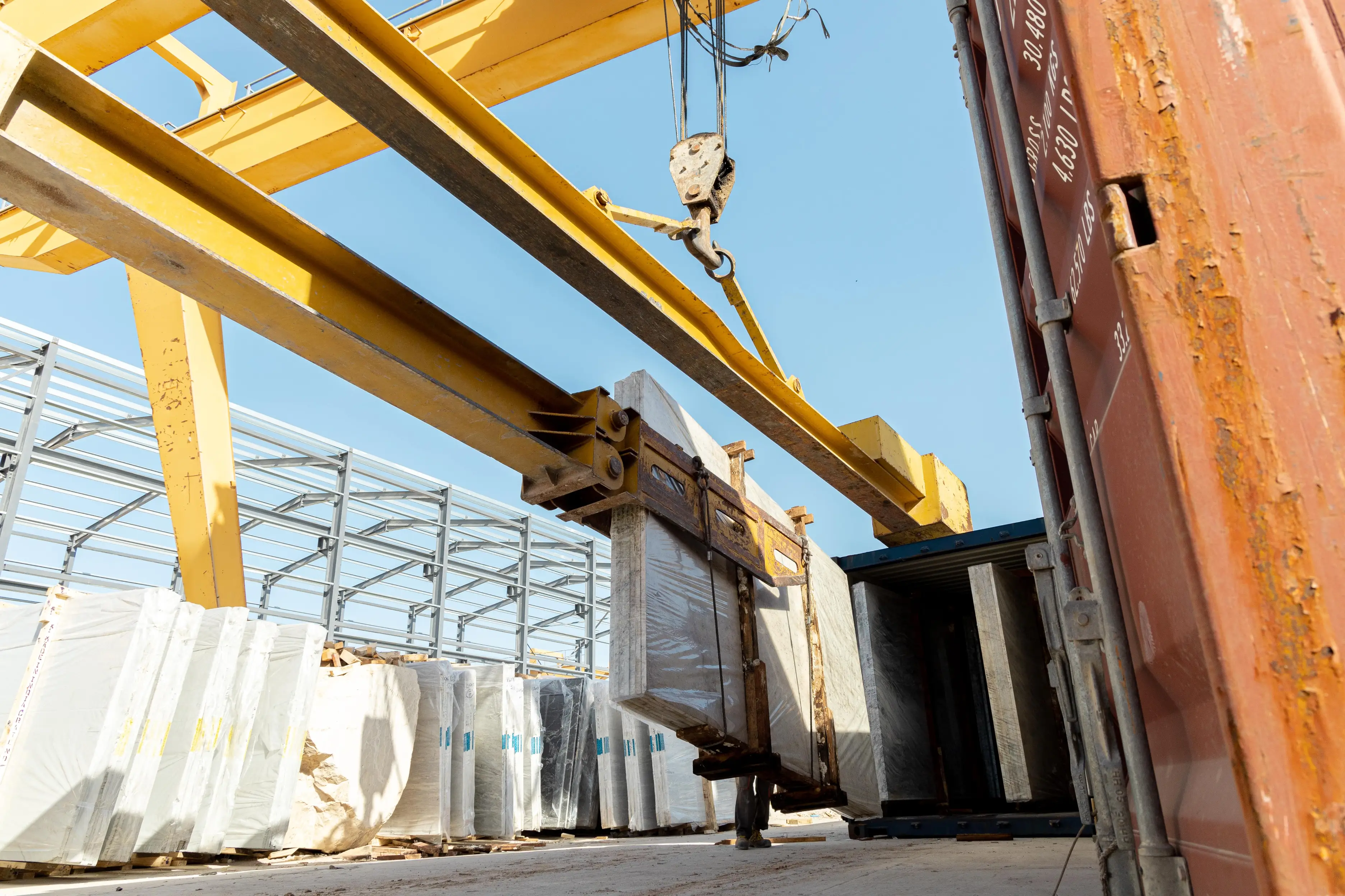 ديكور استقبال برخام فاتح